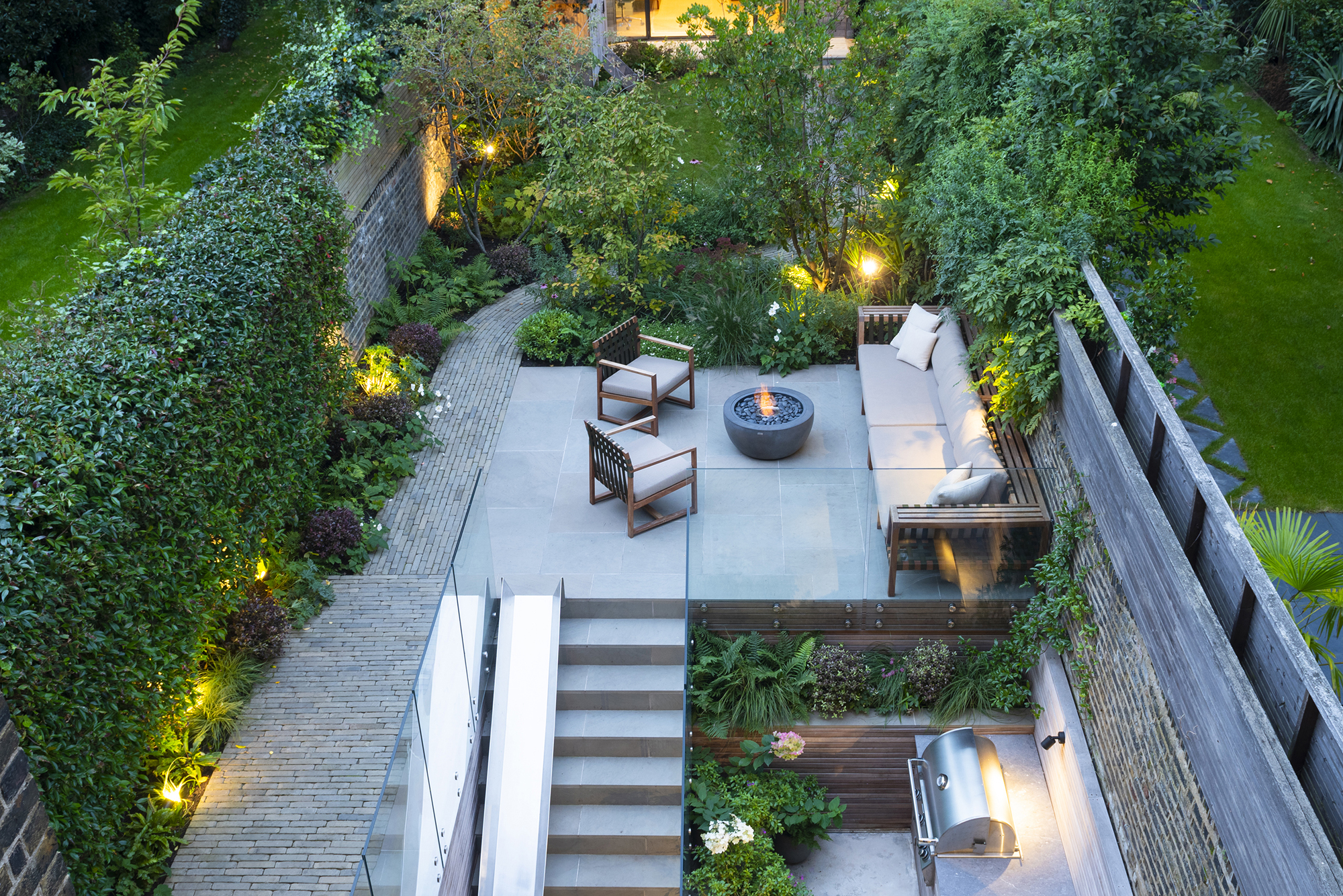 Full garden redesign landscaping example